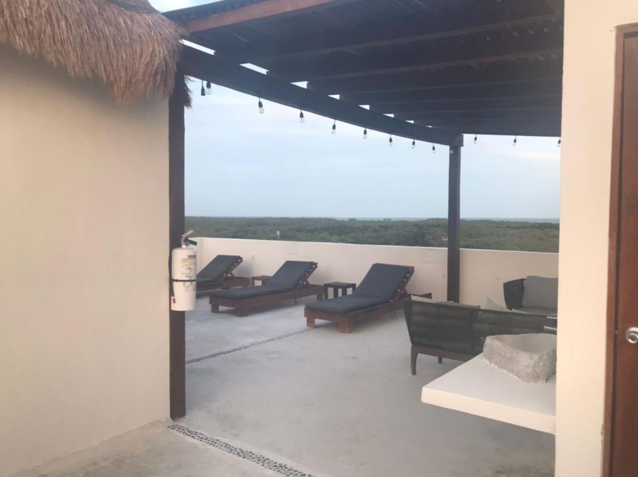Hotel Luna Roja Holbox Esterno foto