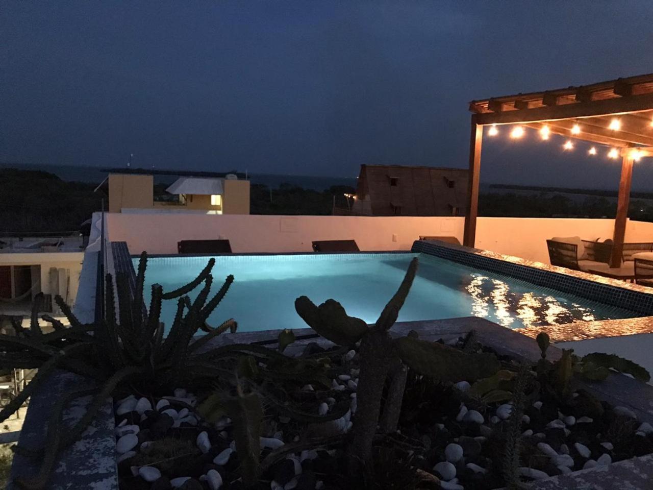 Hotel Luna Roja Holbox Esterno foto