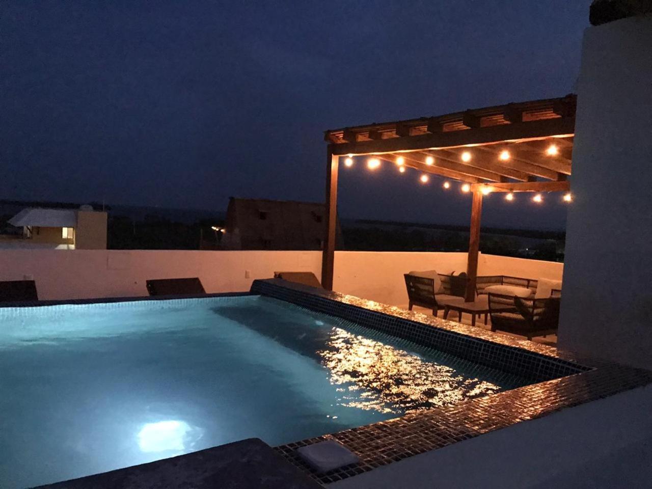 Hotel Luna Roja Holbox Esterno foto