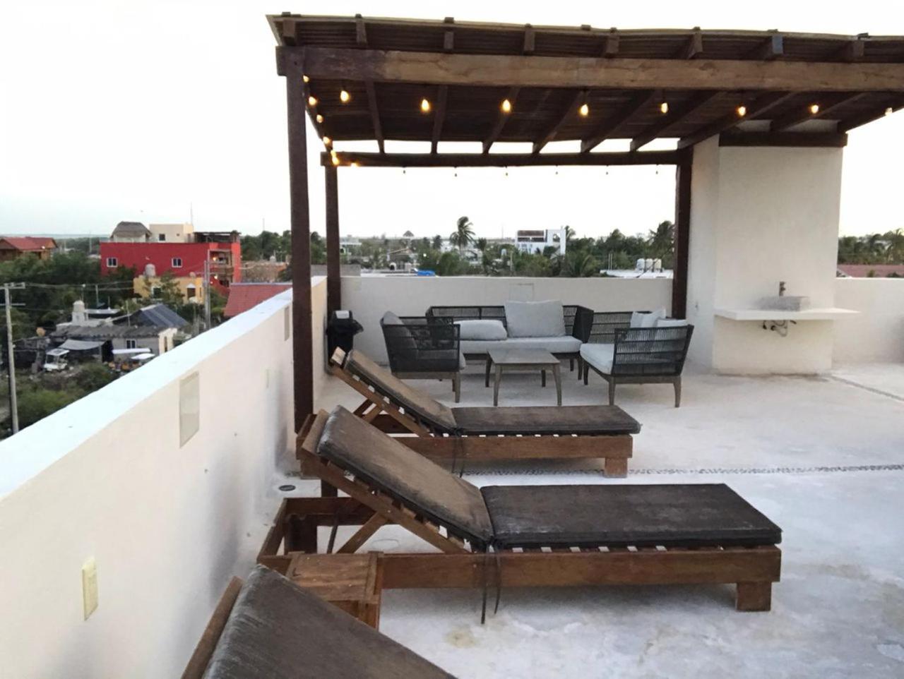 Hotel Luna Roja Holbox Esterno foto